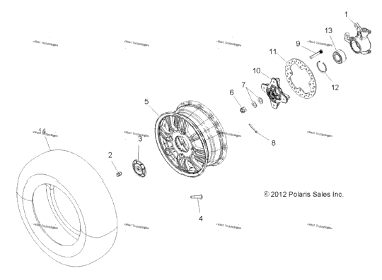 Wheels, Front & Hub