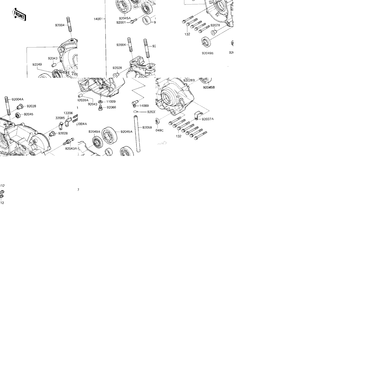 Crankcase ('84 A1)