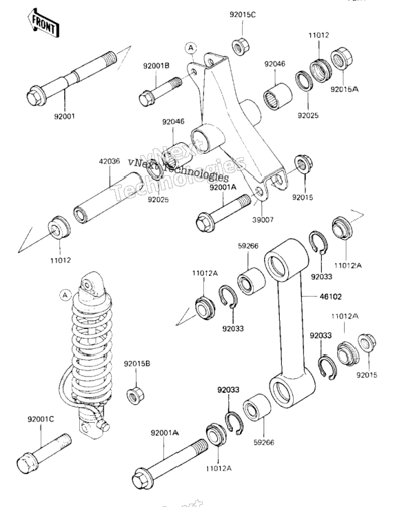 Rear Suspension ('84 A1)