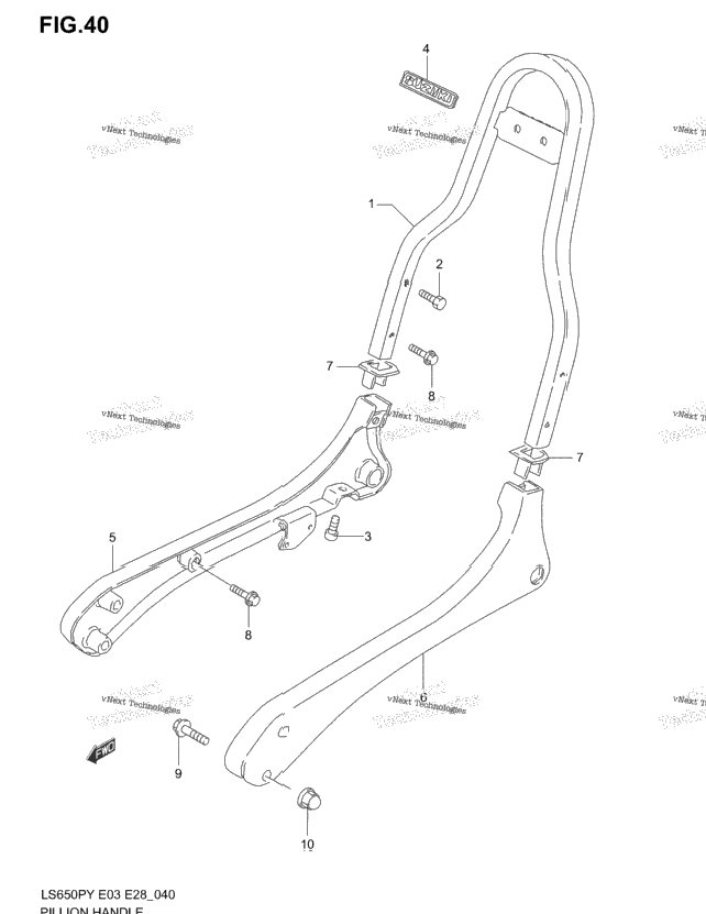 Pillion Handle