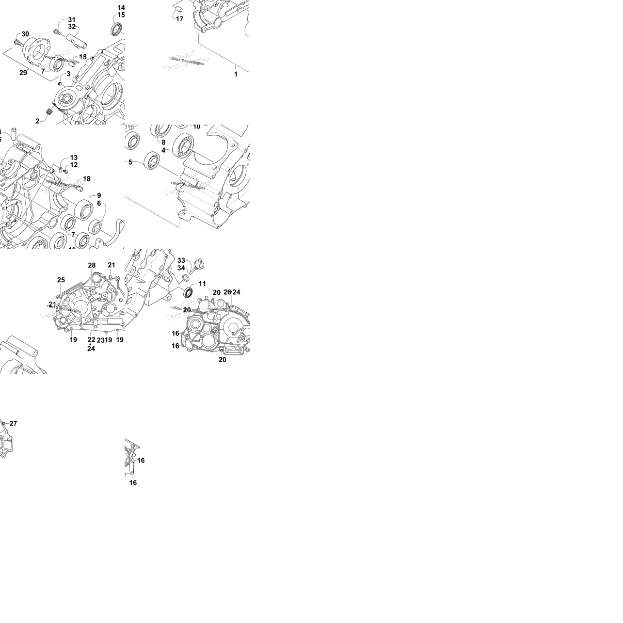 Crankcase Assembly
