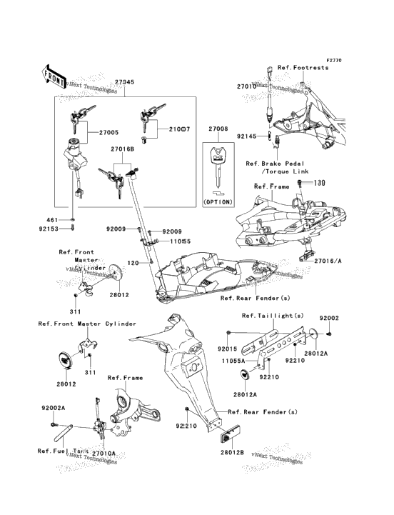 Ignition Switch/Locks/Reflectors