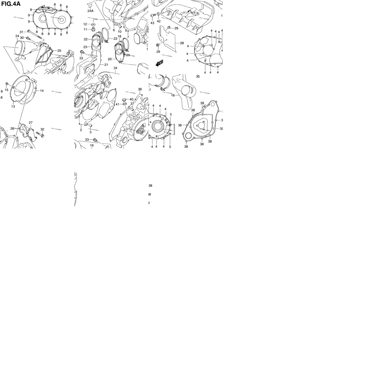 Crankcase Cover (Model K1)