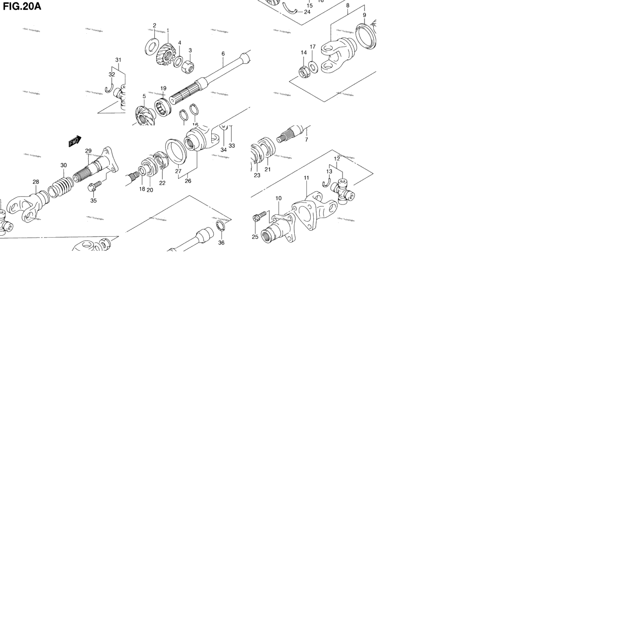 Secondary Drive (Model K1)