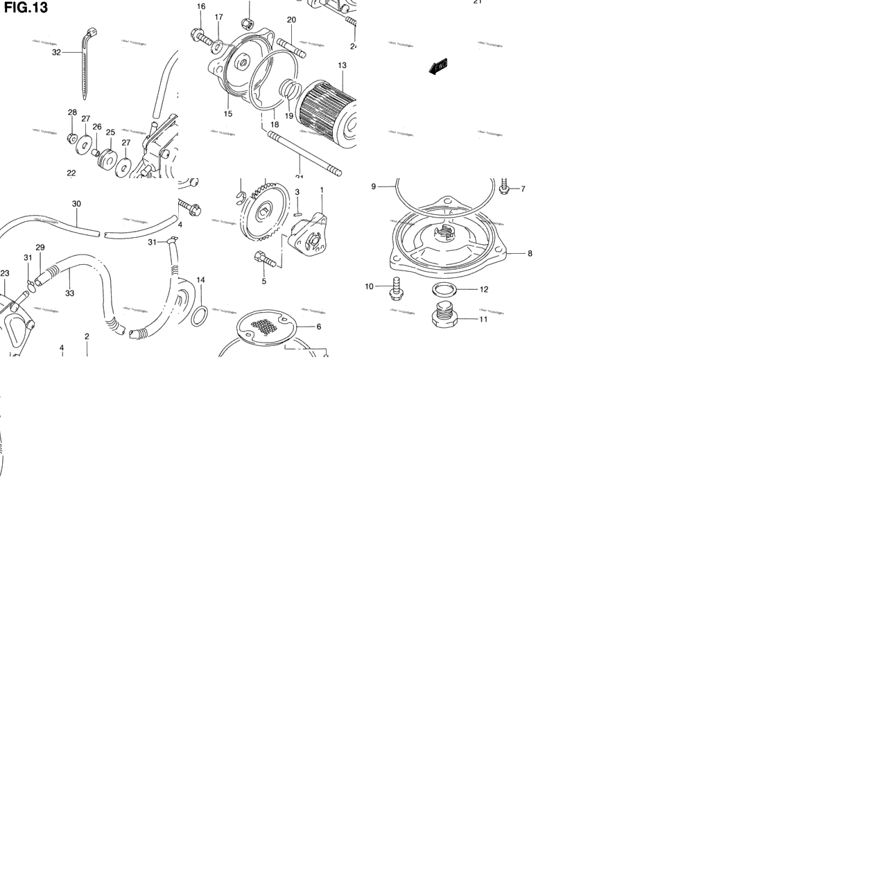 Oil Pump - Fuel Pump
