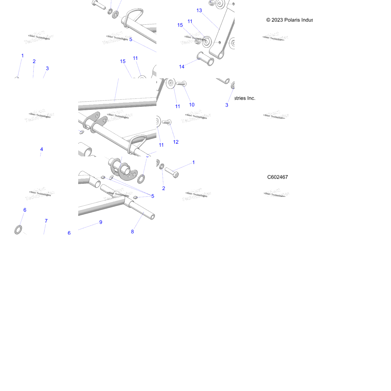 Suspension, Torque Arm, Front