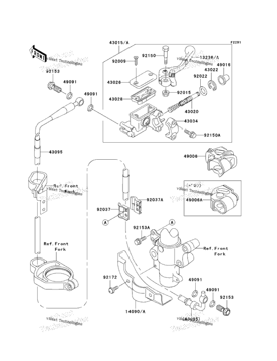 Front Master Cylinder