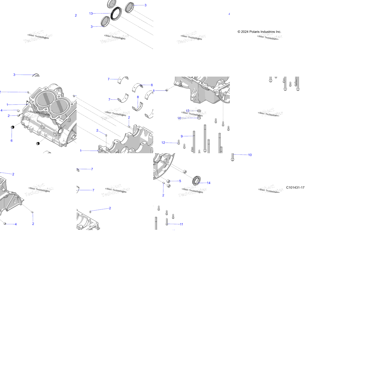 Engine, Crankcase