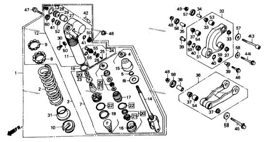 Shock Absorber 87-88