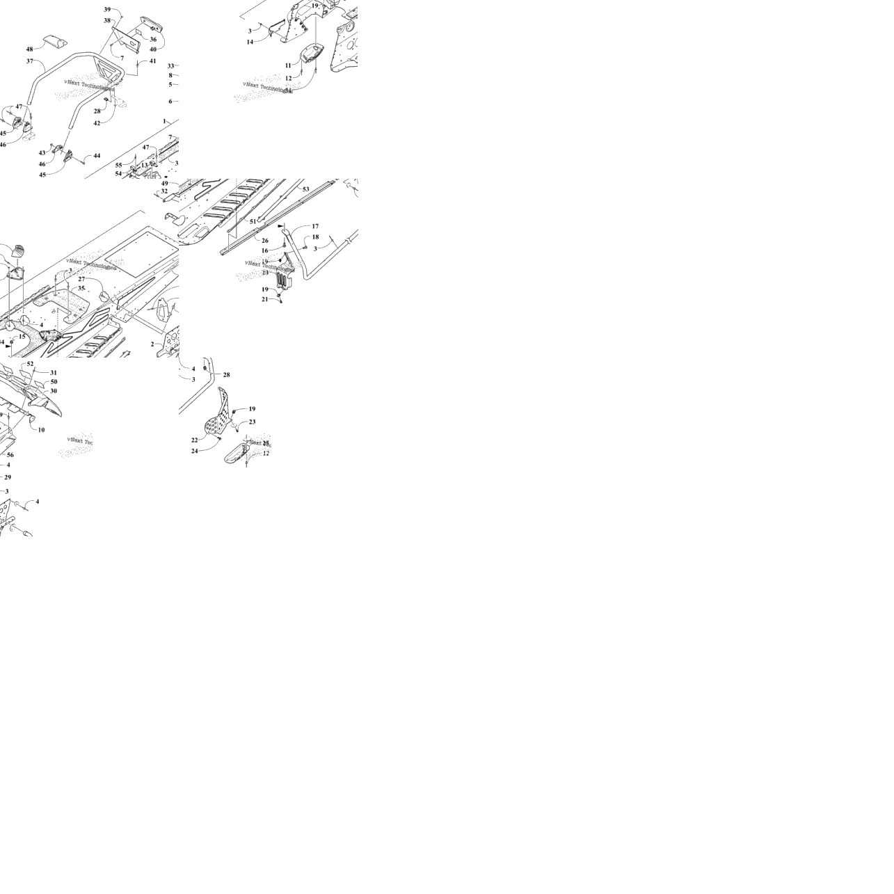 Tunnel And Snowflap Assembly