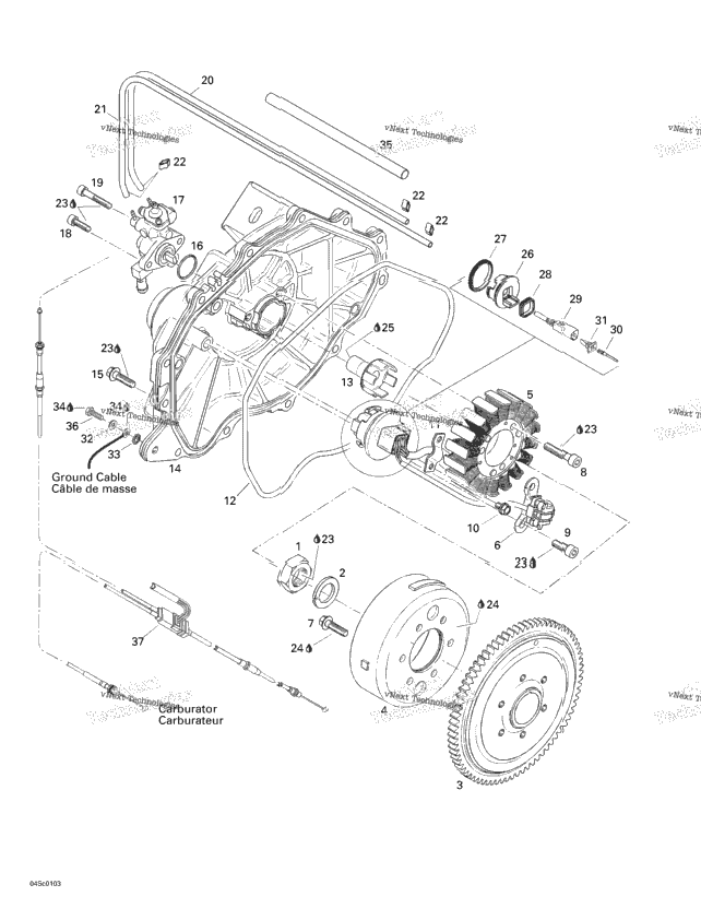 Magneto, Oil Pump