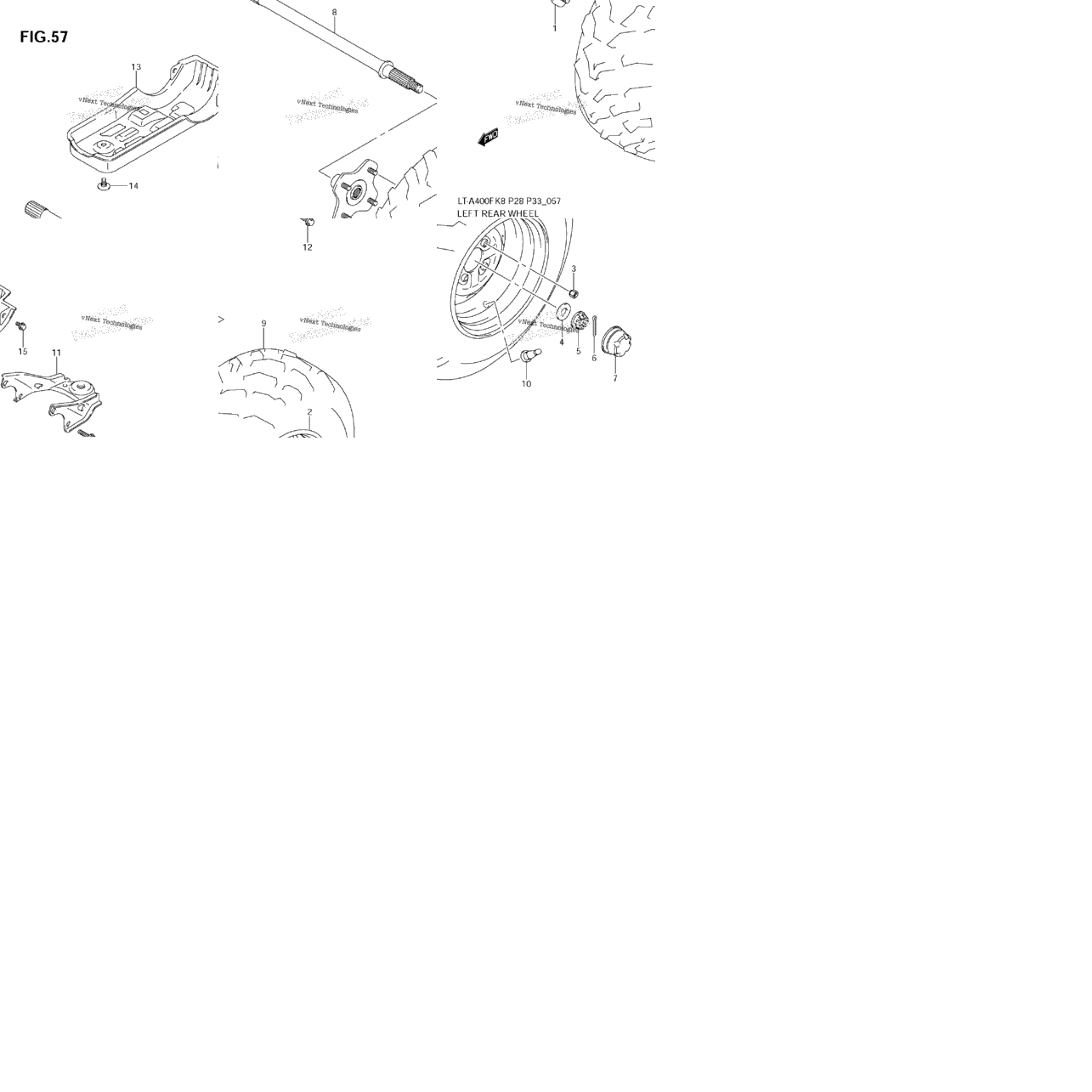 Left Rear Wheel