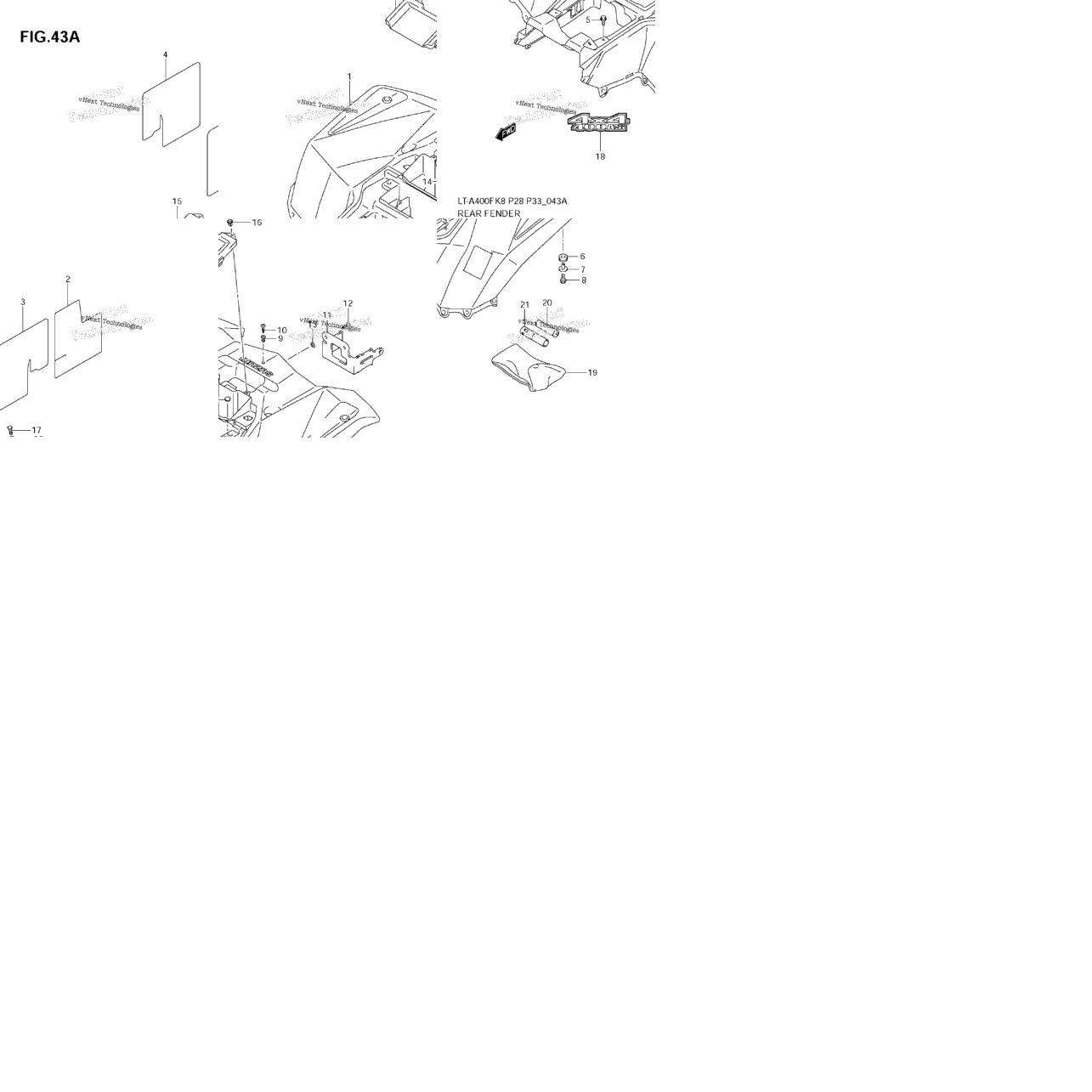 Rear Fender (Lt-A400fl0)