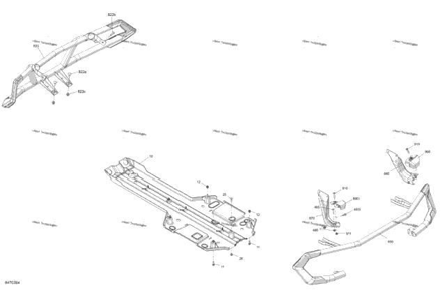 Body - Skid Plate And Bumper