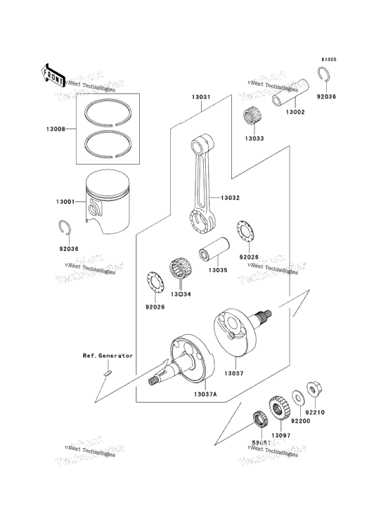 Crankshaft/Piston(S)