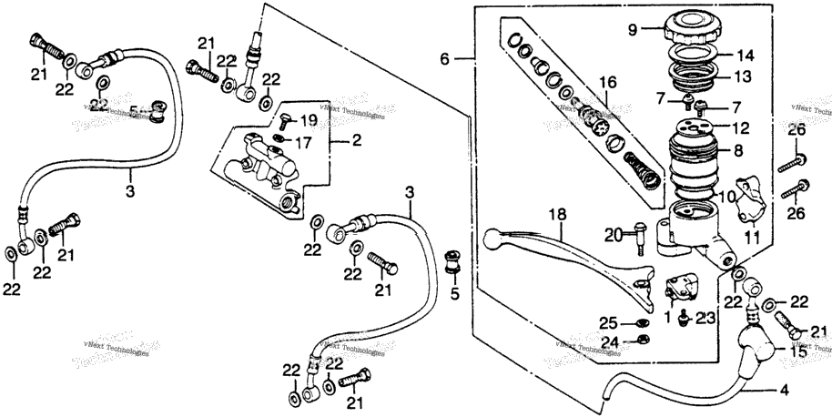 Front Master Cylinder 78