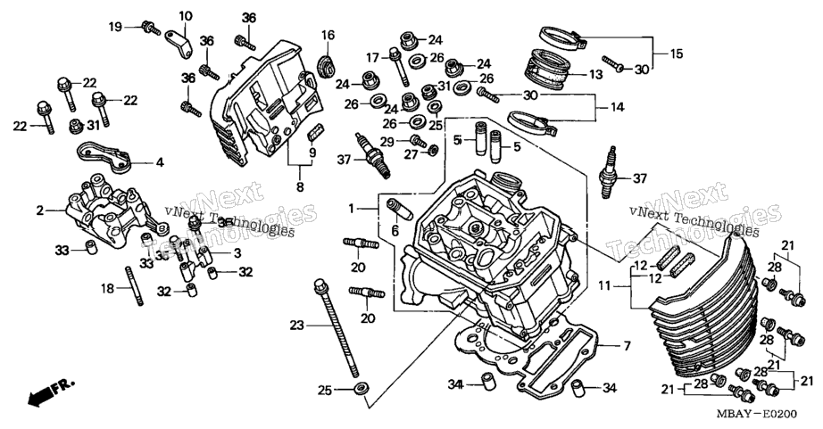 Cylinder Head (Fr.)