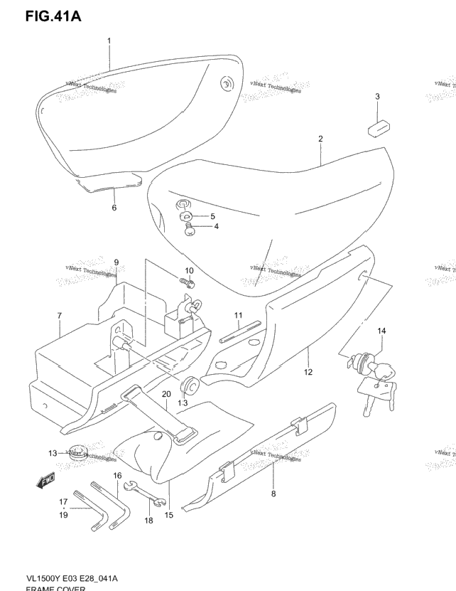 Frame Cover (Model Y/K1)