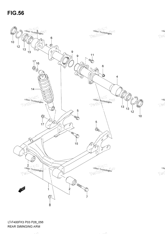 Rear Swingingarm
