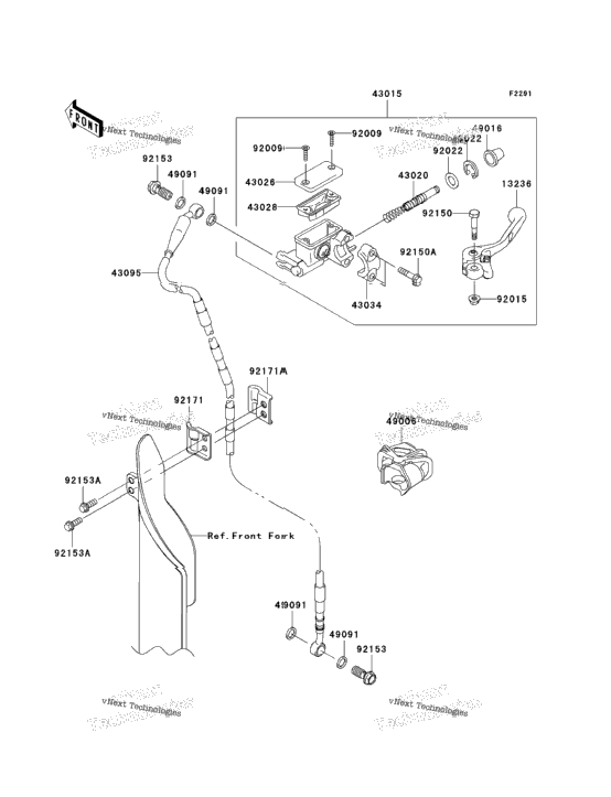 Front Master Cylinder