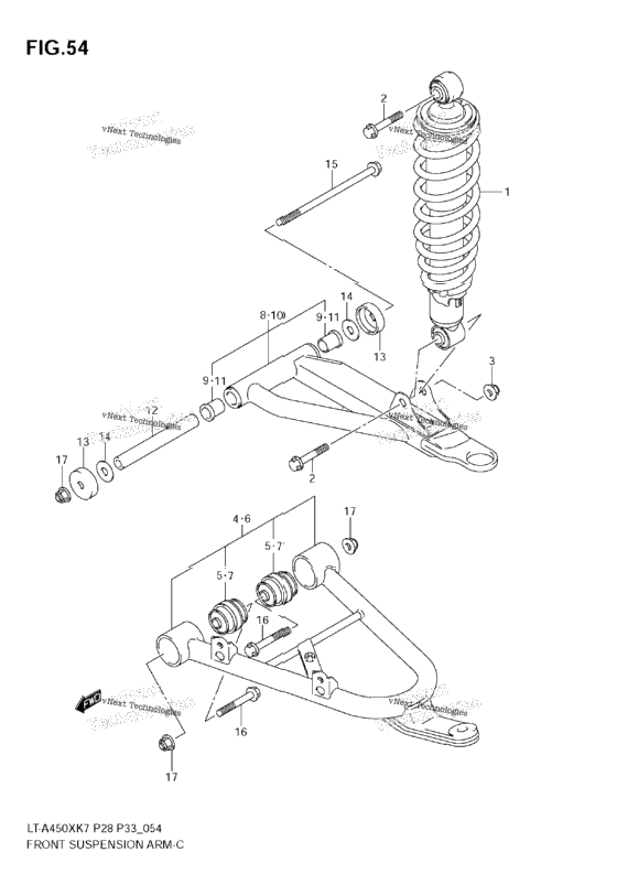 Front Suspension Arm (Model K7)