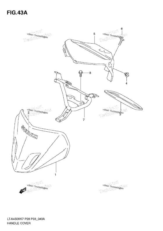 Handle Cover (Model K9)