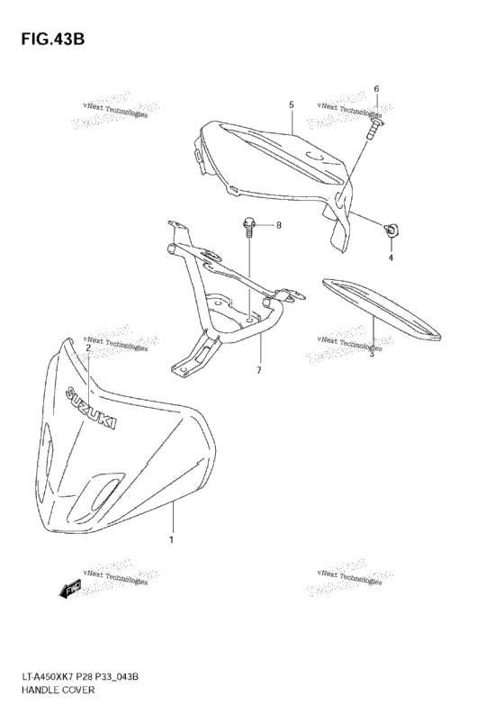 Handle Cover (Model L0)