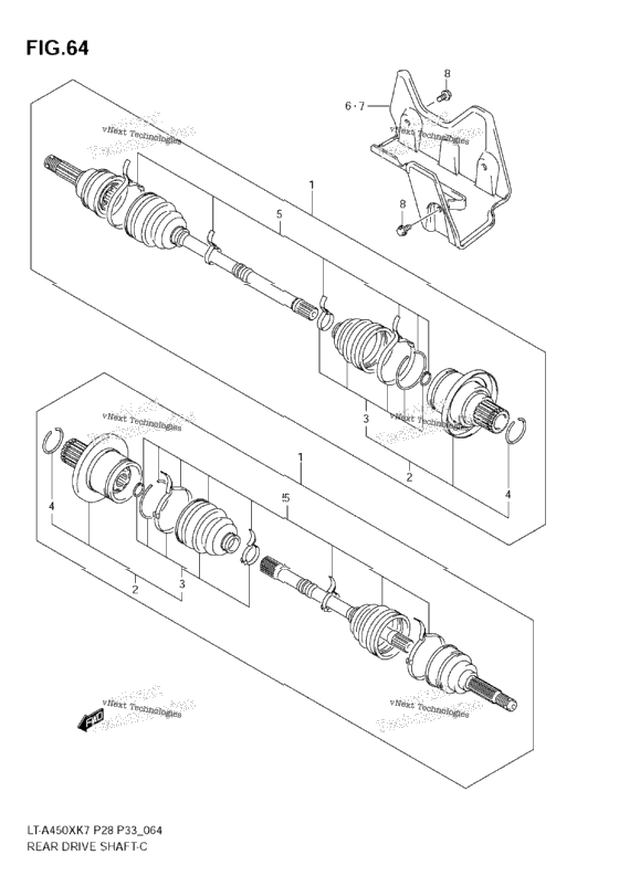 Rear Drive Shaft
