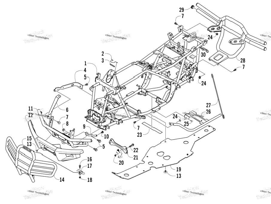Frame And Related Parts