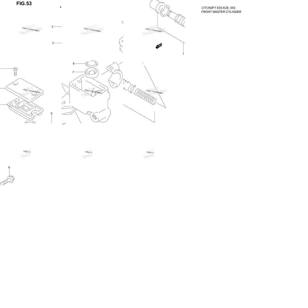 Front Master Cylinder