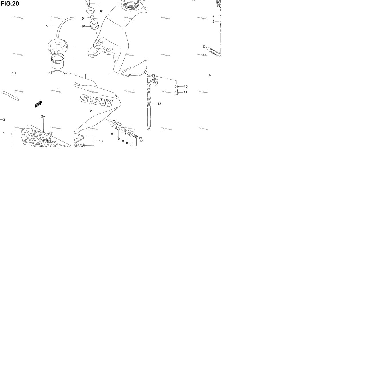 Fuel Tank (Model T/V/W/X/Y)