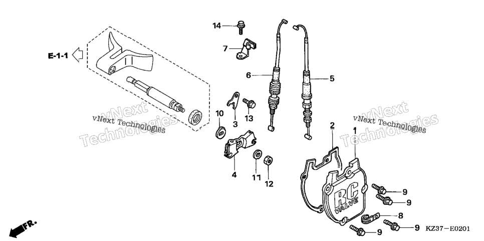 Exhaust Valve ('05-'07)