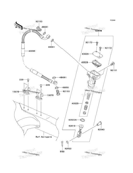 Rear Master Cylinder