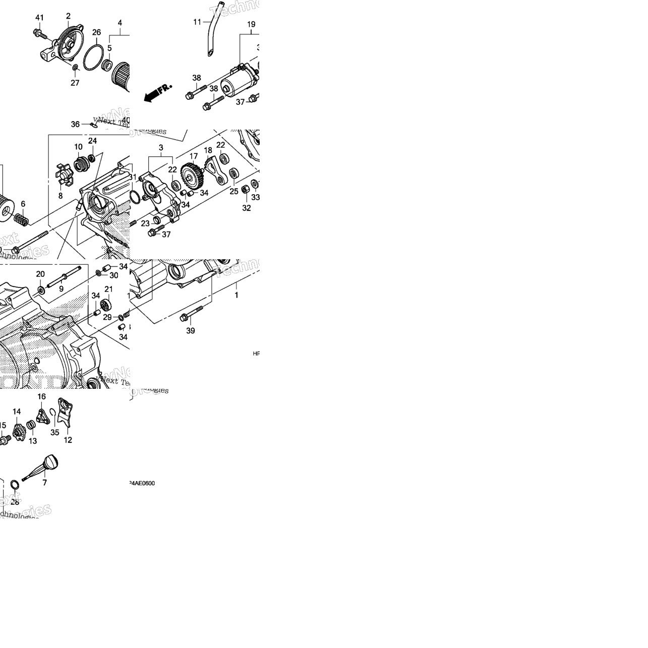 Front Crankcase Cover