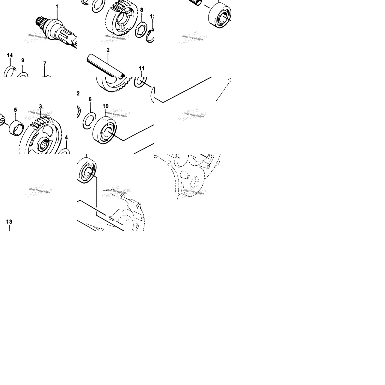 Secondary Transmission Assembly