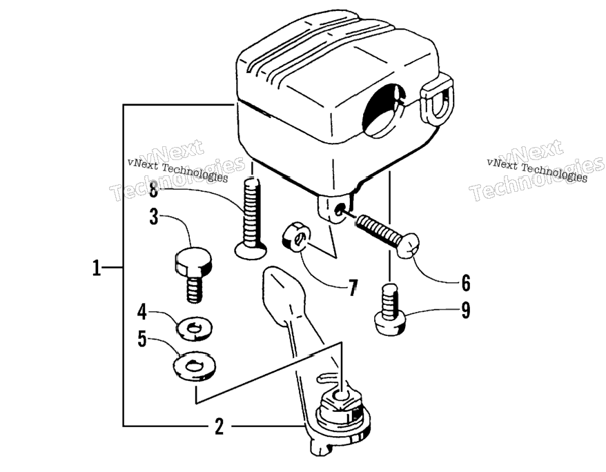 Throttle Case Assembly