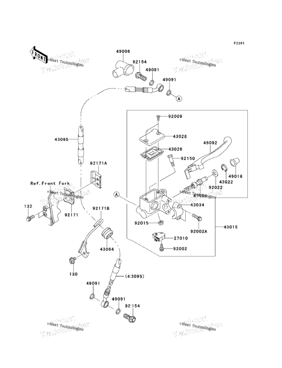 Front Master Cylinder