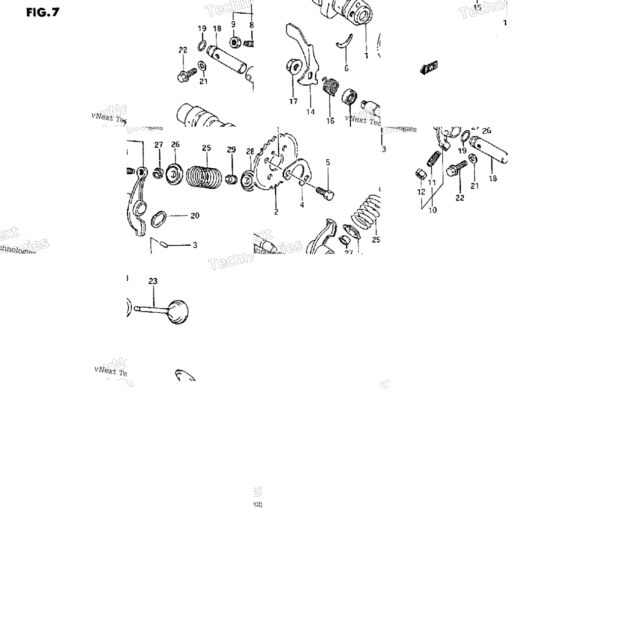 Cam Shaft-Valve