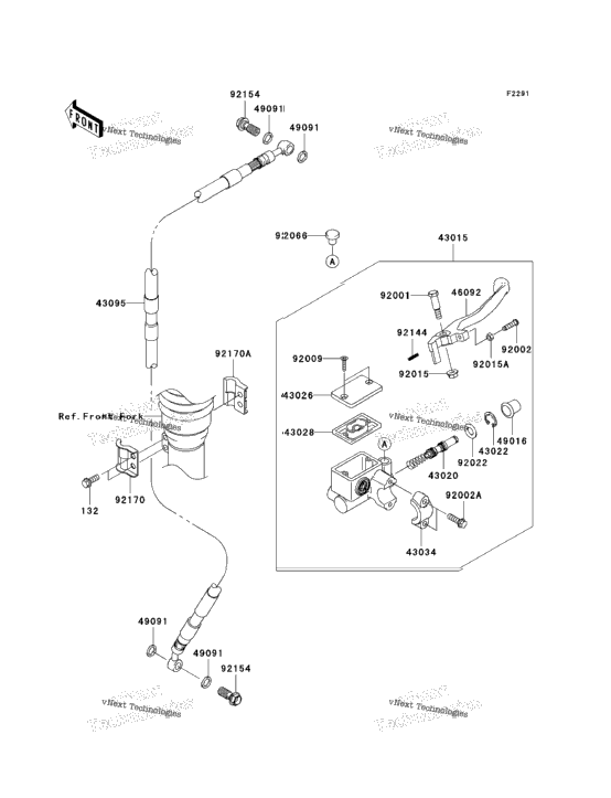 Front Master Cylinder