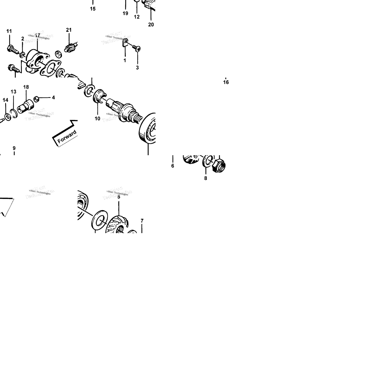 Speedometer Drive Assembly