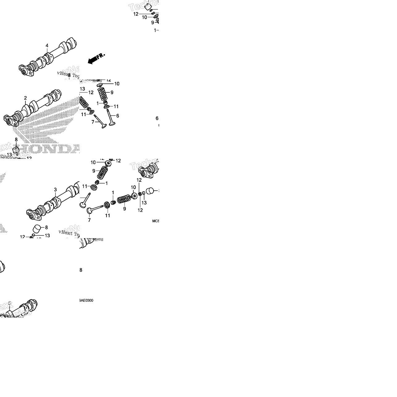 Camshaft + Valve