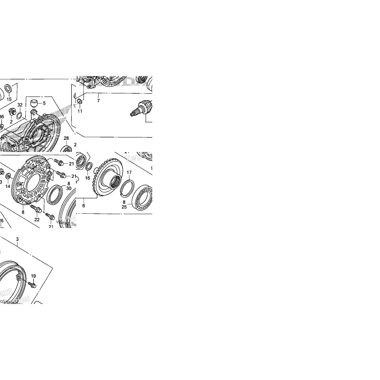 Final Driven Gear (St1300)