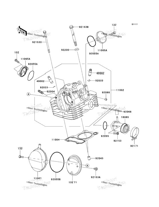 Cylinder Head (B8f-B9fa)