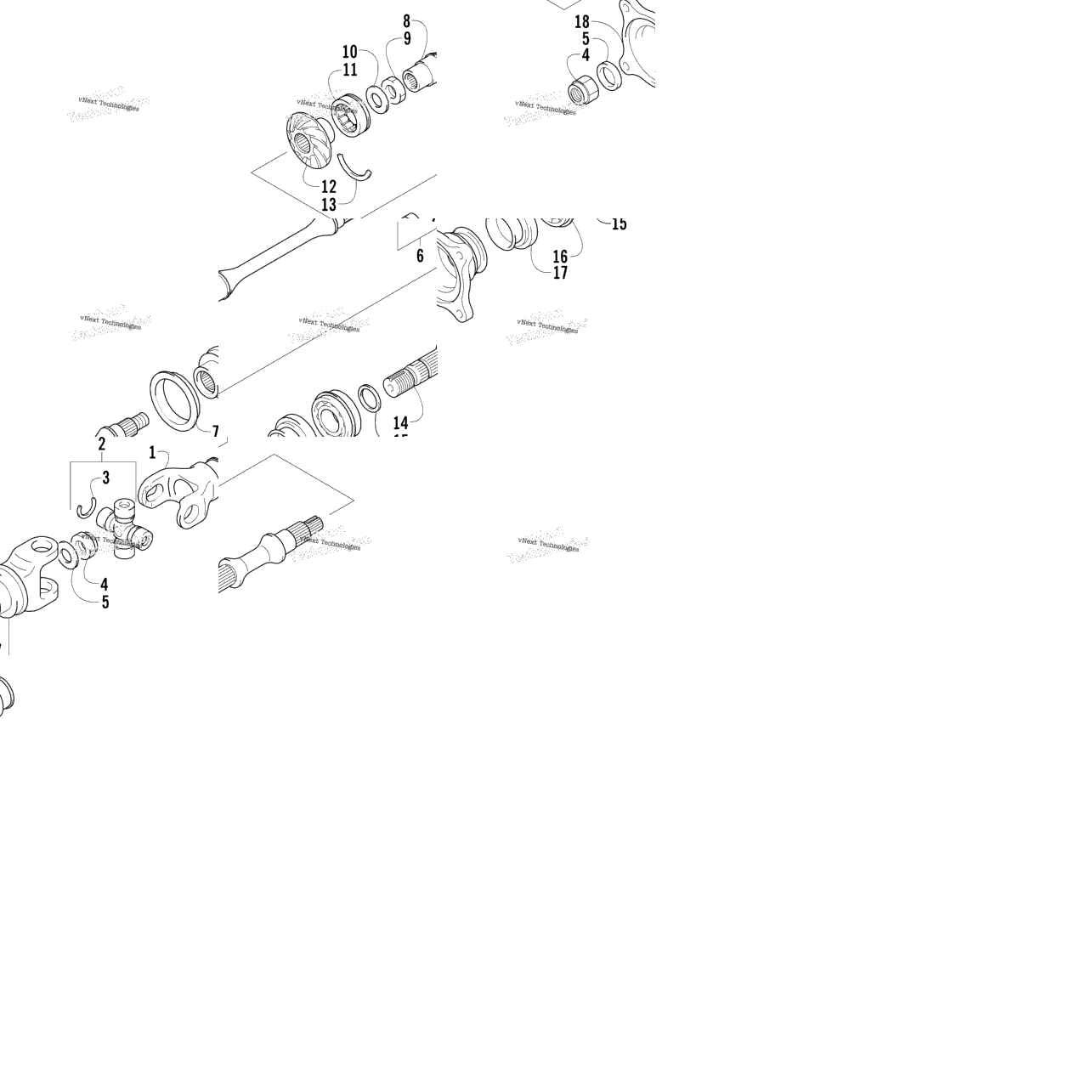 Secondary Drive Assembly