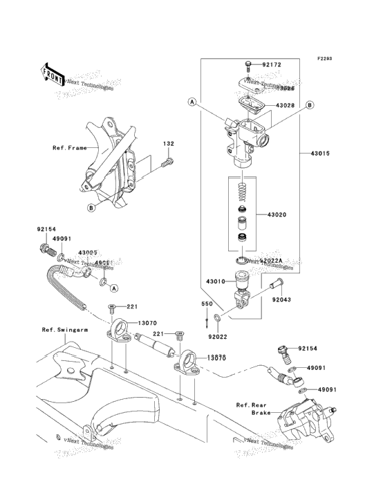 Rear Master Cylinder