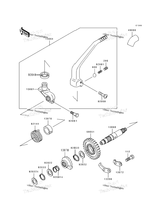 Kickstarter Mechanism