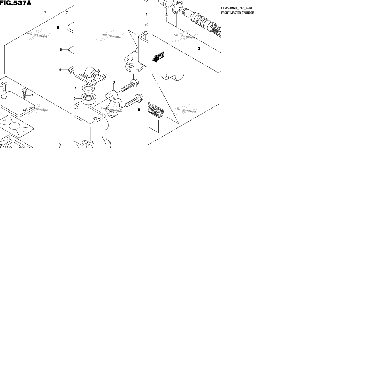 Front Master Cylinder