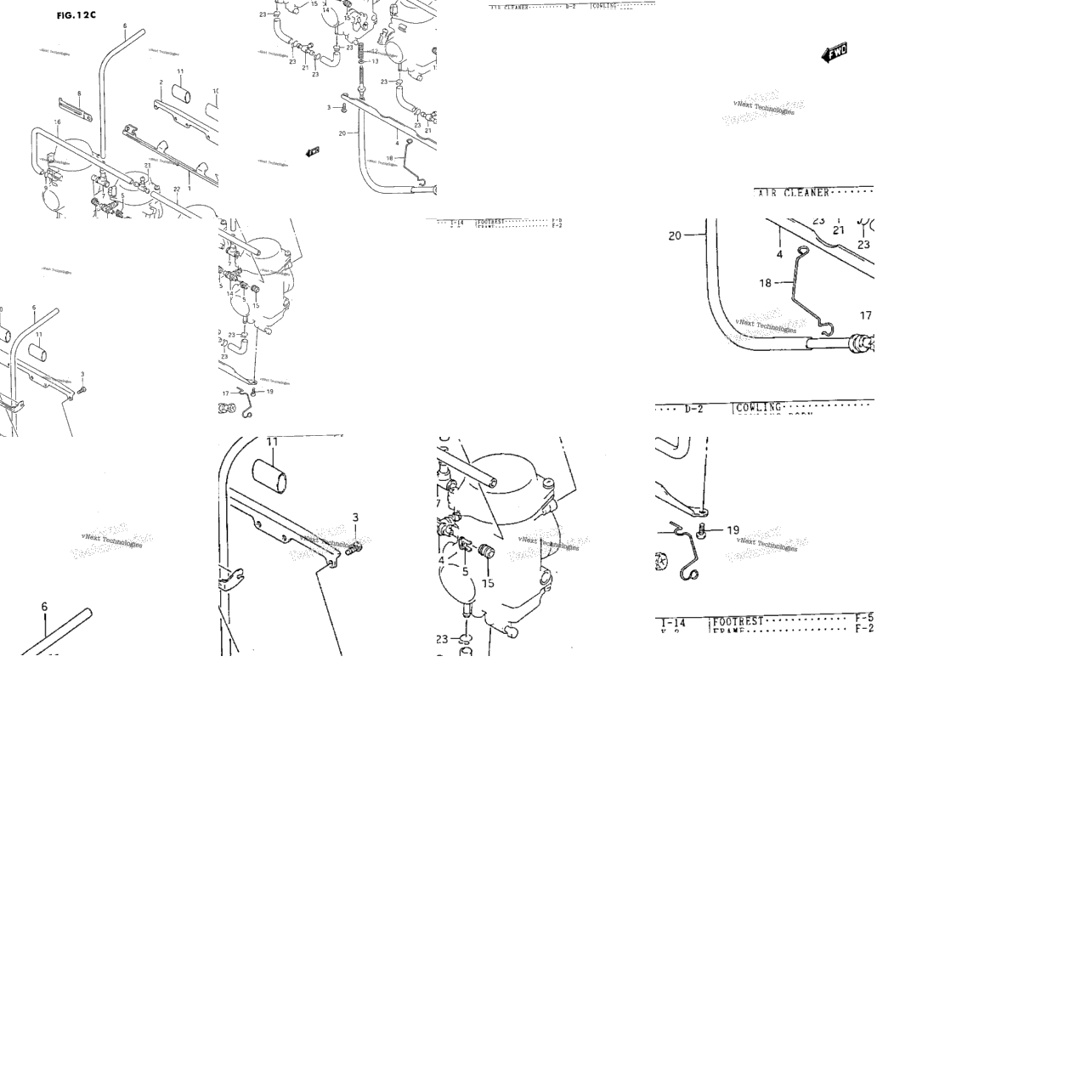 Carburetor Fittings (L/M/N/P/R)