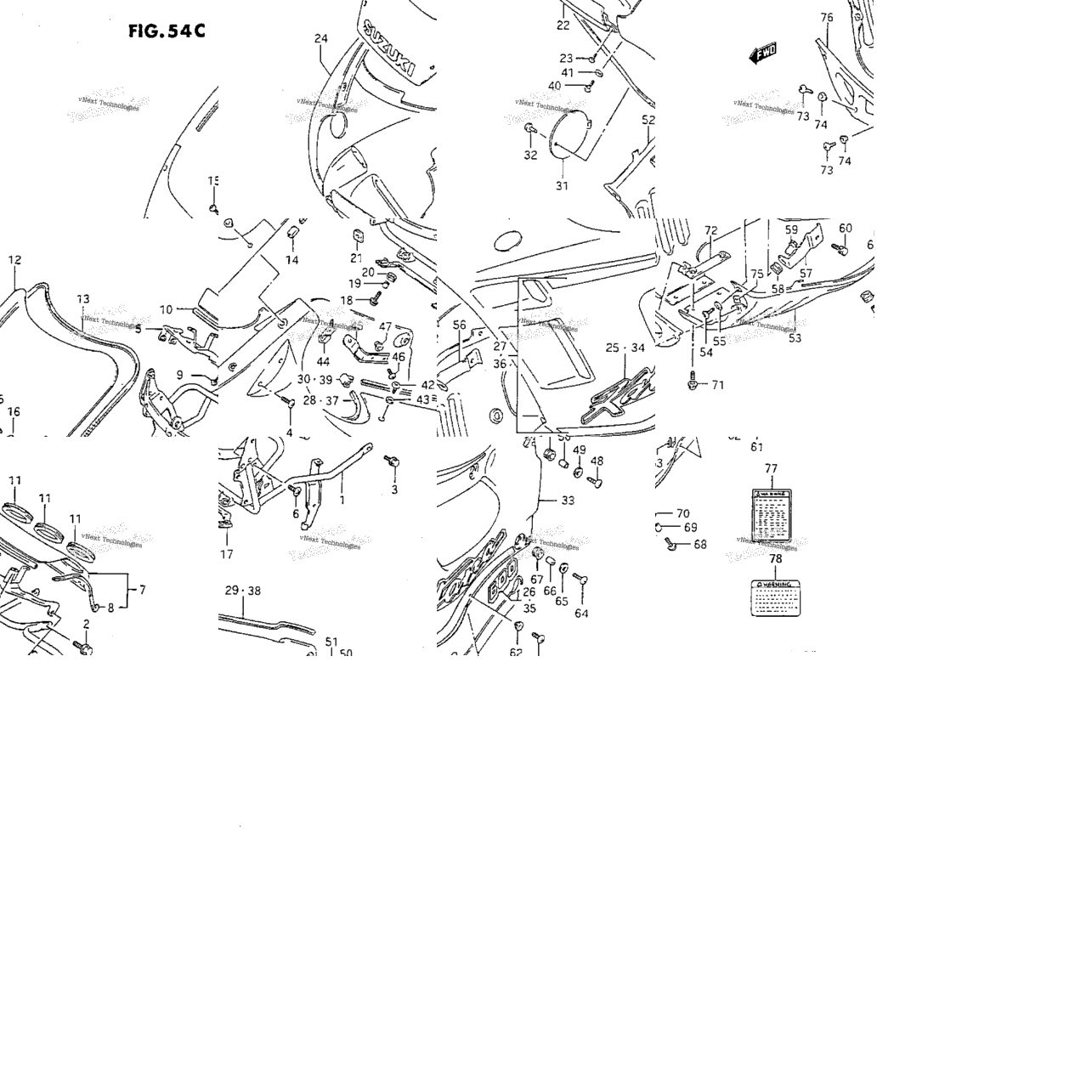 Cowling (L 28V,33J)