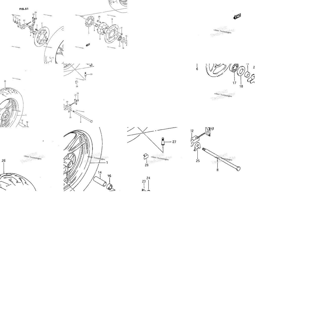 Rear Wheel (J)
